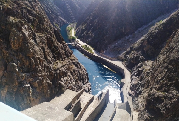 Объем воды в Токтогульском водохранилище на сегодня составил 13 млрд 219 млн кубометров