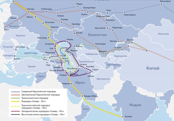 Казахстан считает важным усилить роль транспортного коридора Север—Юг, -  премьер  Бектенов