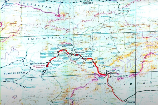 Жогорку Кенеш рассматривает в закрытом режиме проектирование и строительство ж/д Торугарт — Жалал-Абад в рамках проекта ж/д КНР — КР — РУз